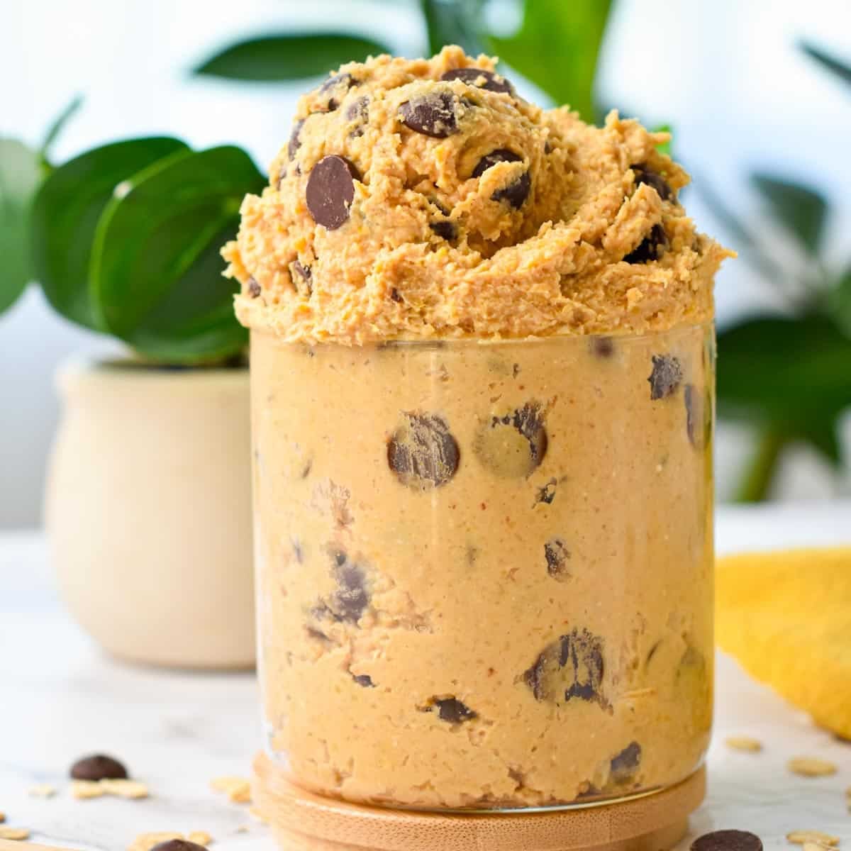 Chickpea Cookie Dough (Ready in 2 Minutes!) - The Conscious Plant Kitchen