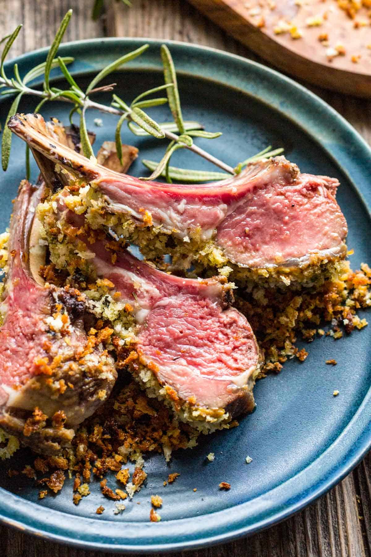 Dijon Herb Crusted Rack of Lamb
