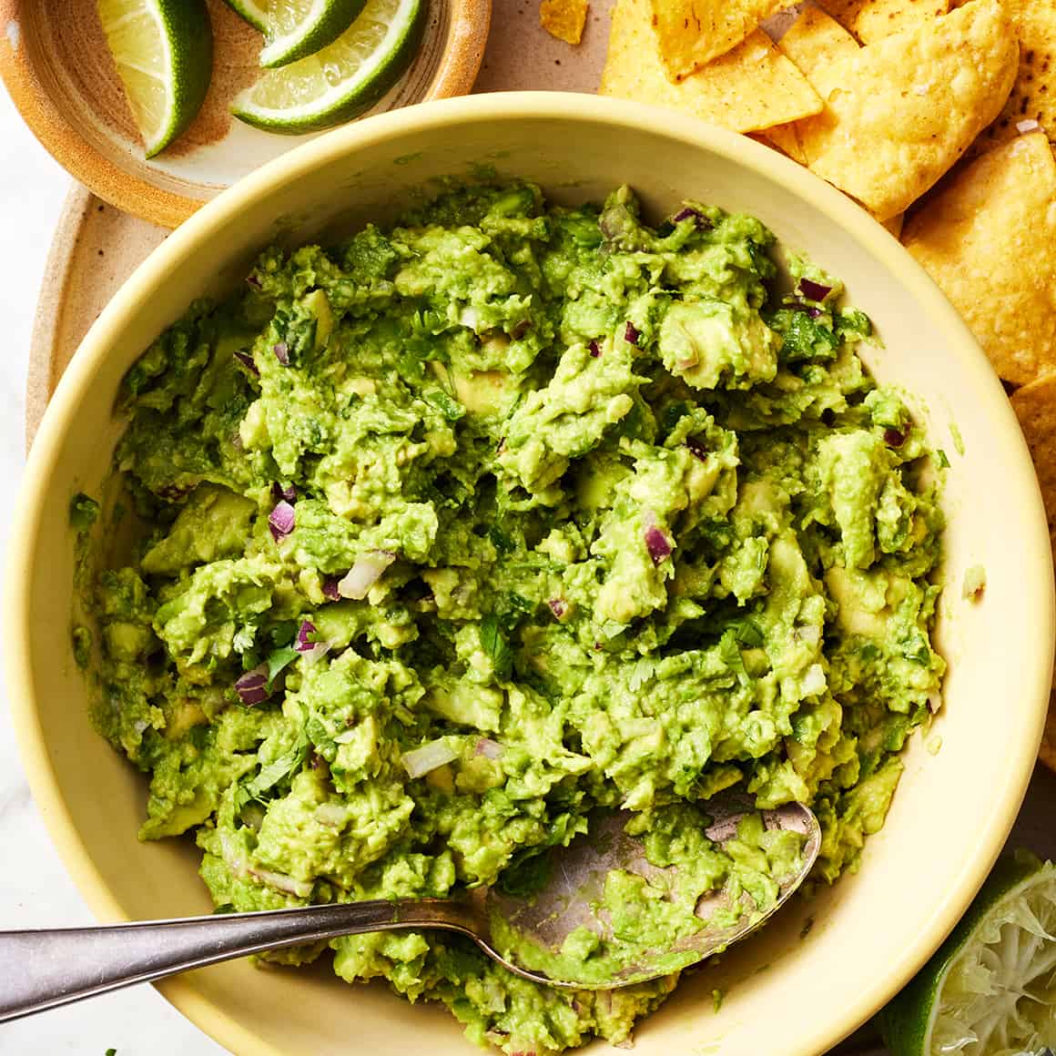 Homemade guacamole