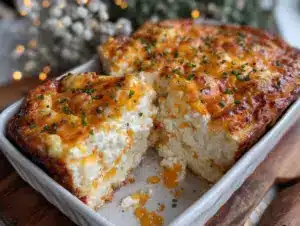 high-protein cottage cheese egg bake - featured image