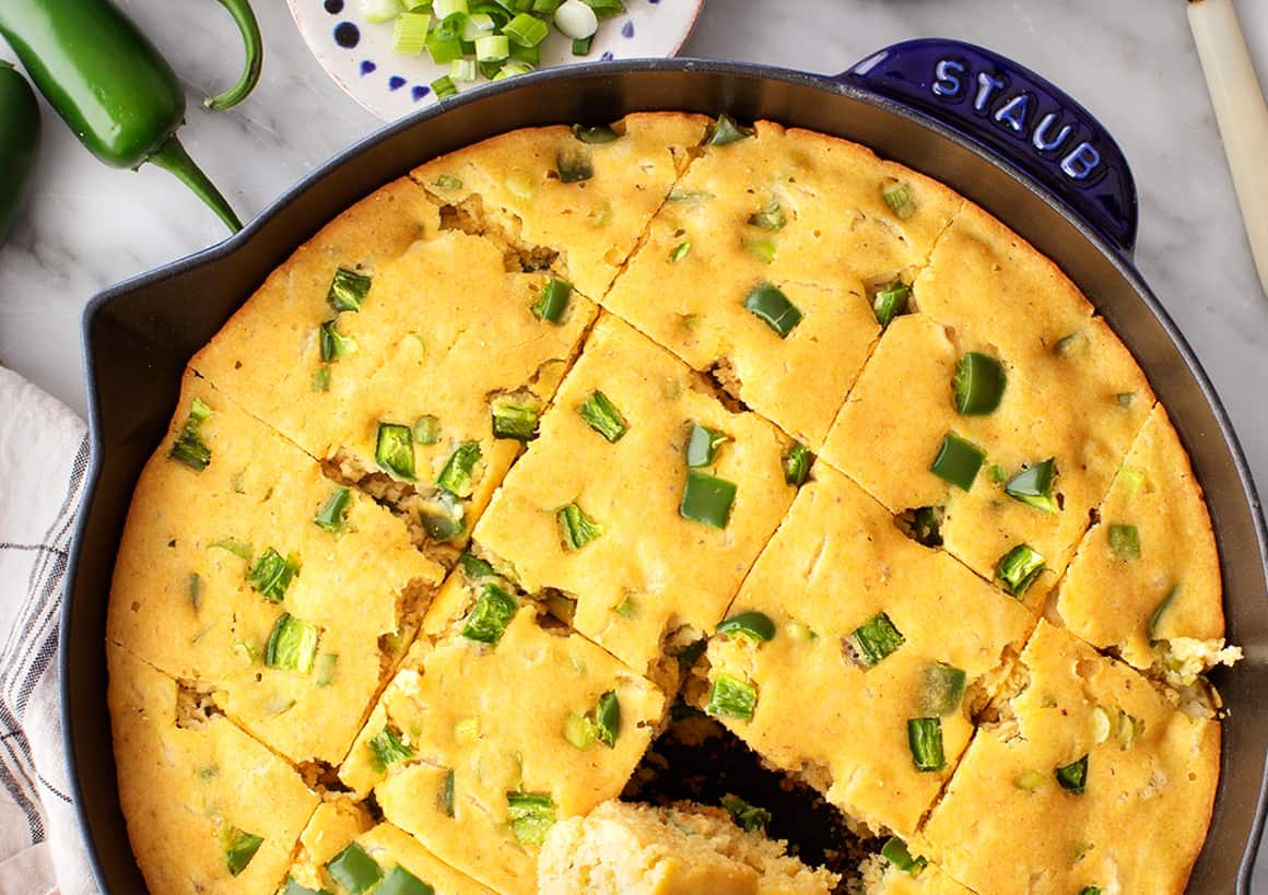 Jalape&ntilde;o cornbread