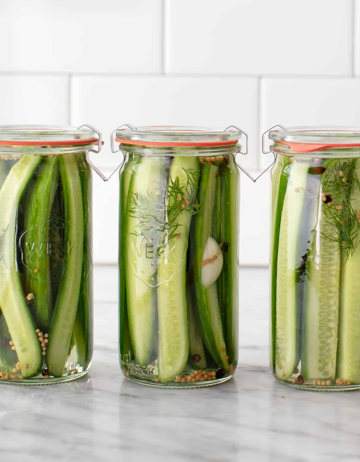 Dill pickles